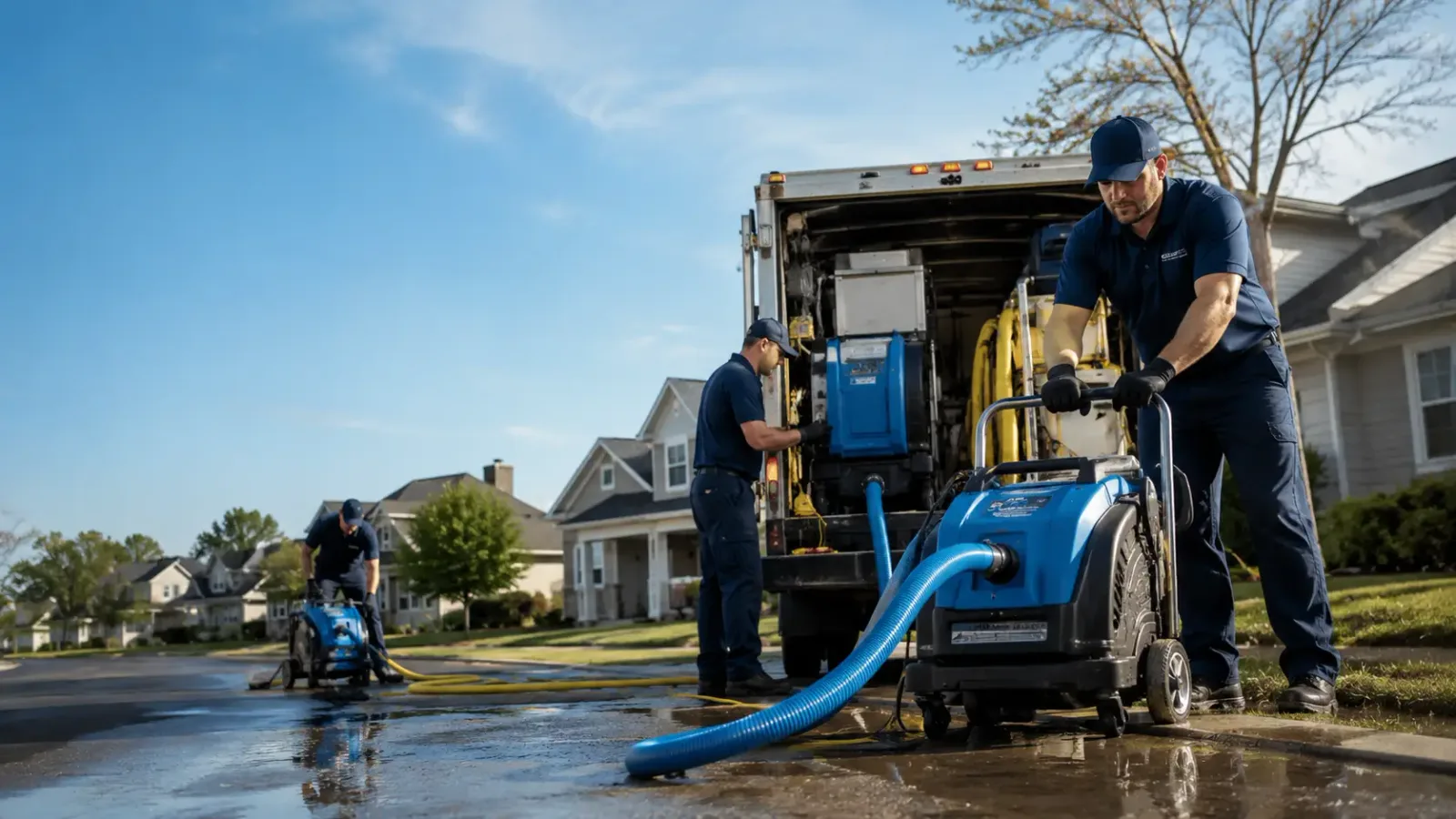 Flood Damage Cleanup in Warriors Mark, PA